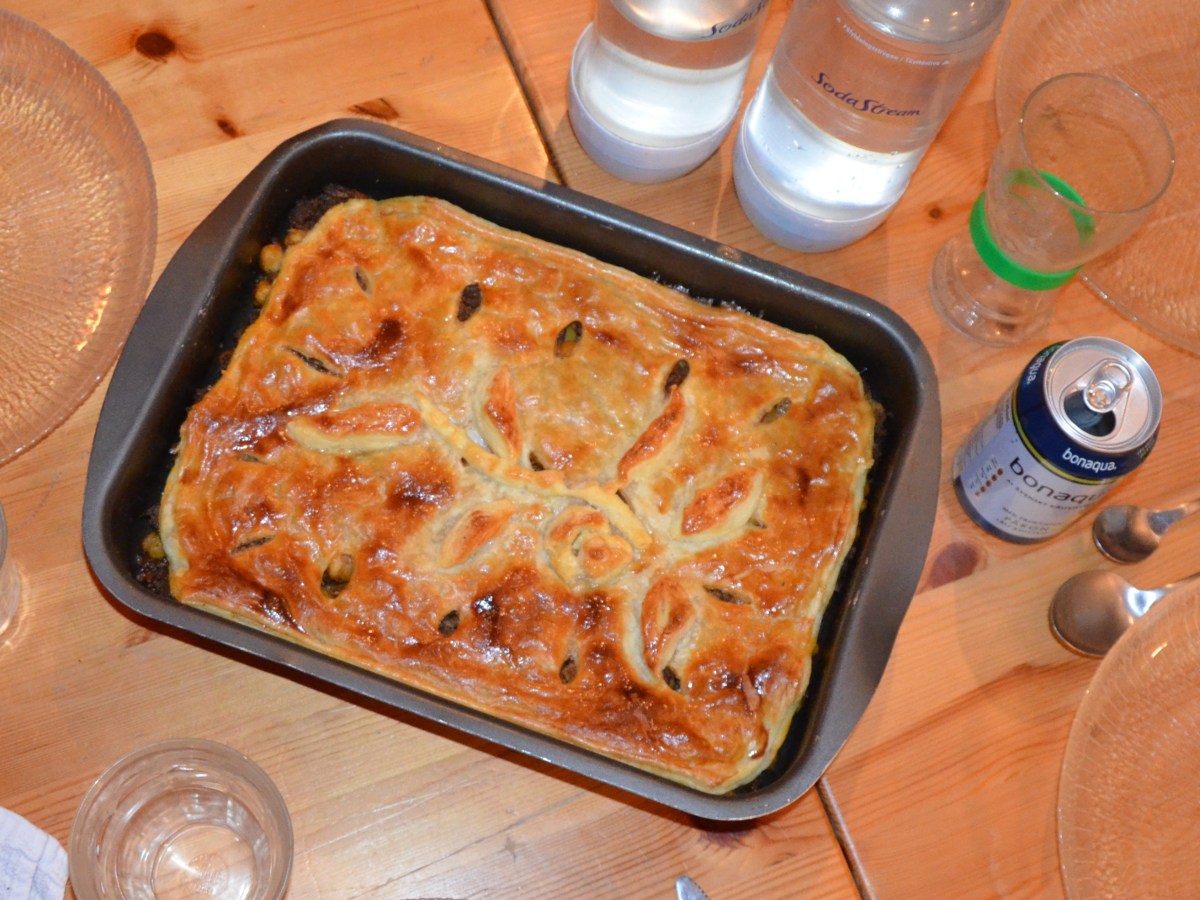 Lamb Stew under a Crisp Puff Pastry&nbsp;Lid