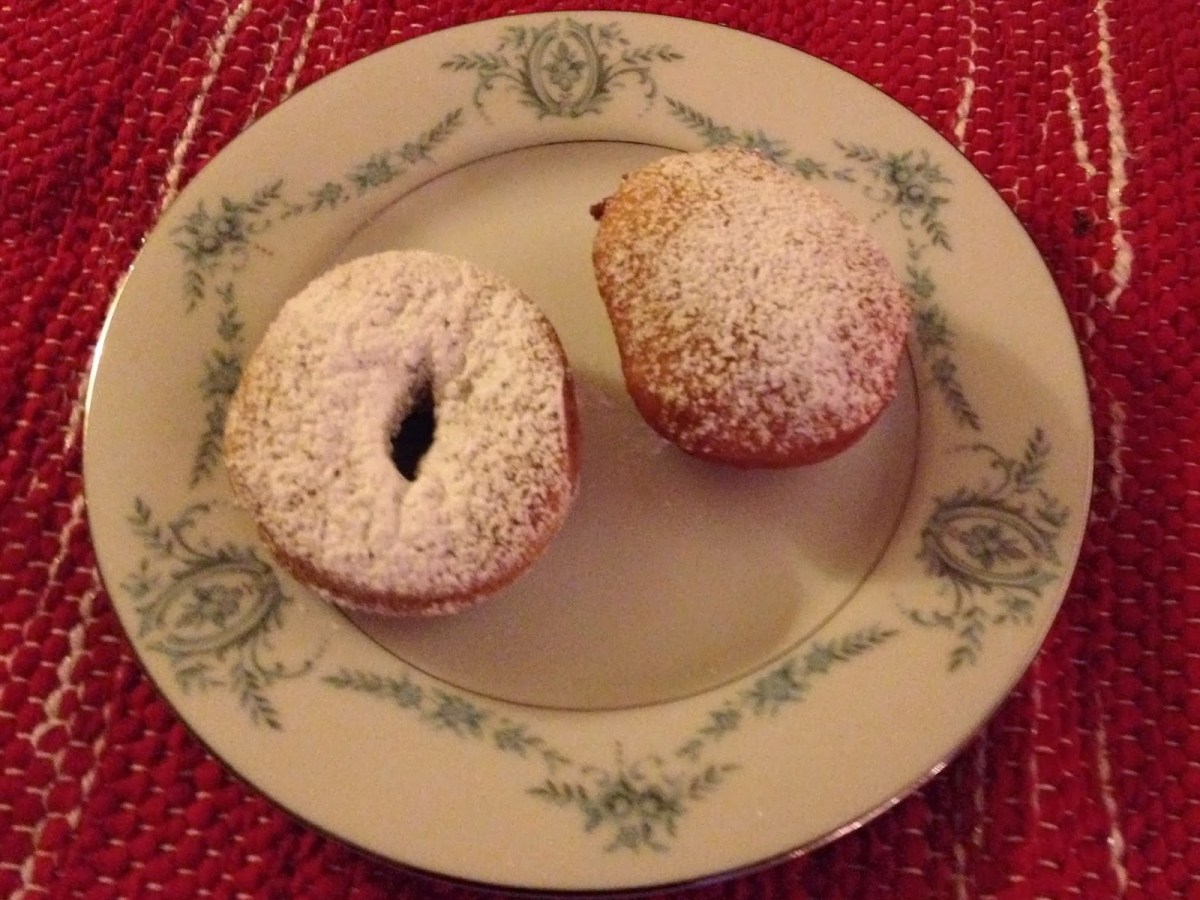 Gogosi – Romanian style&nbsp;doughnut