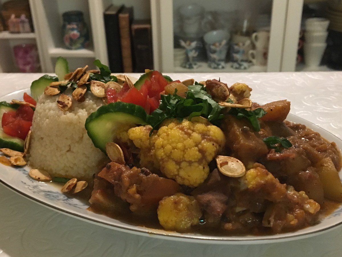 Indian Curry Caserole with&nbsp;Pumpkin