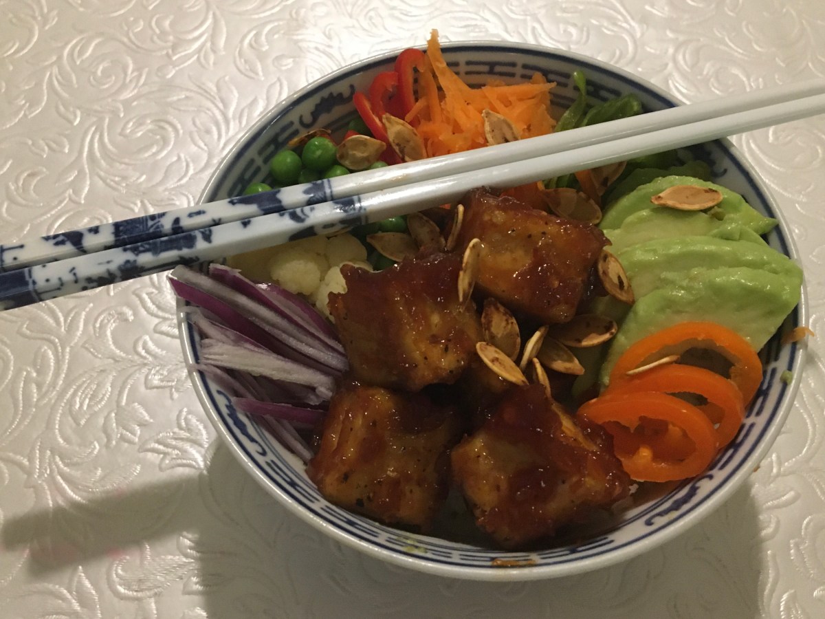 Sticky Tofu Bowl