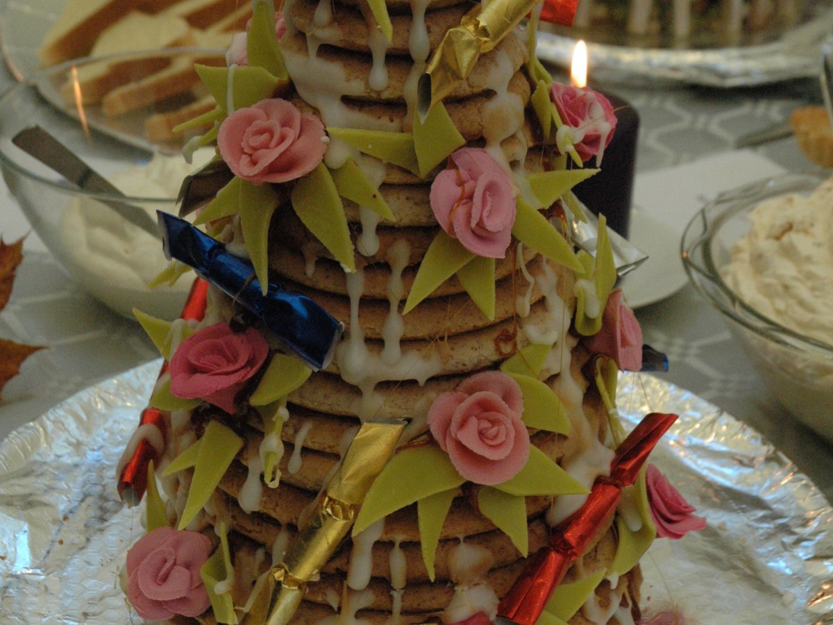 Norwegian Kransekake