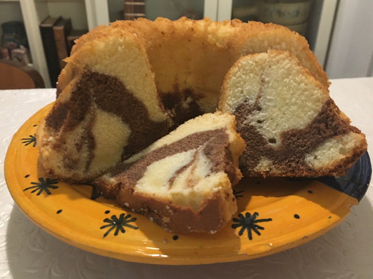 Norwegian “Marmorkake” (Marble&nbsp;Cake)
