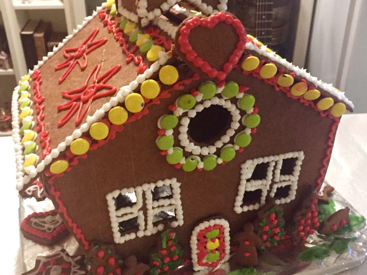 Gingerbread Cookies and Gingerbread&nbsp;House