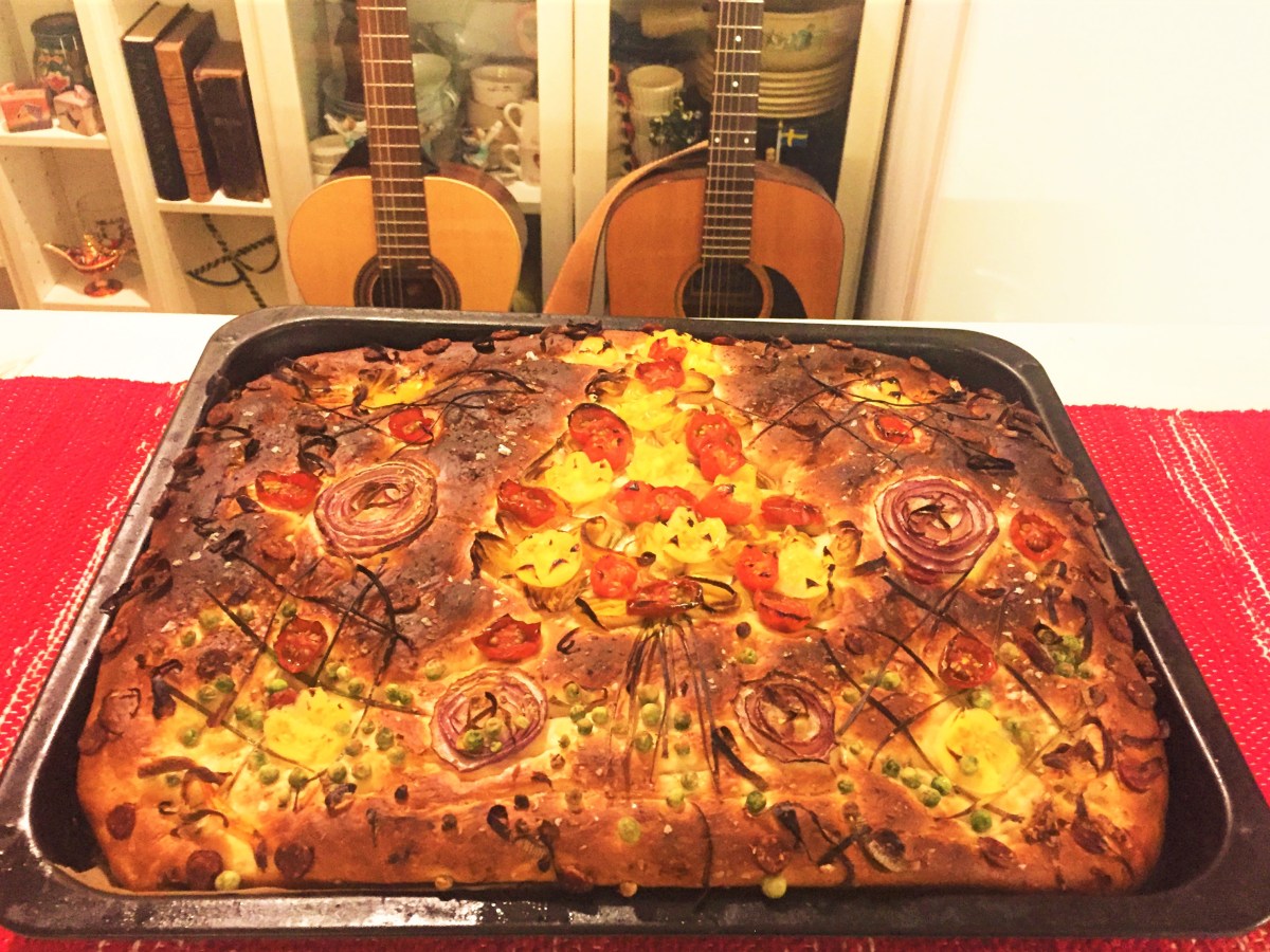 Christmas Inspired Foccacia