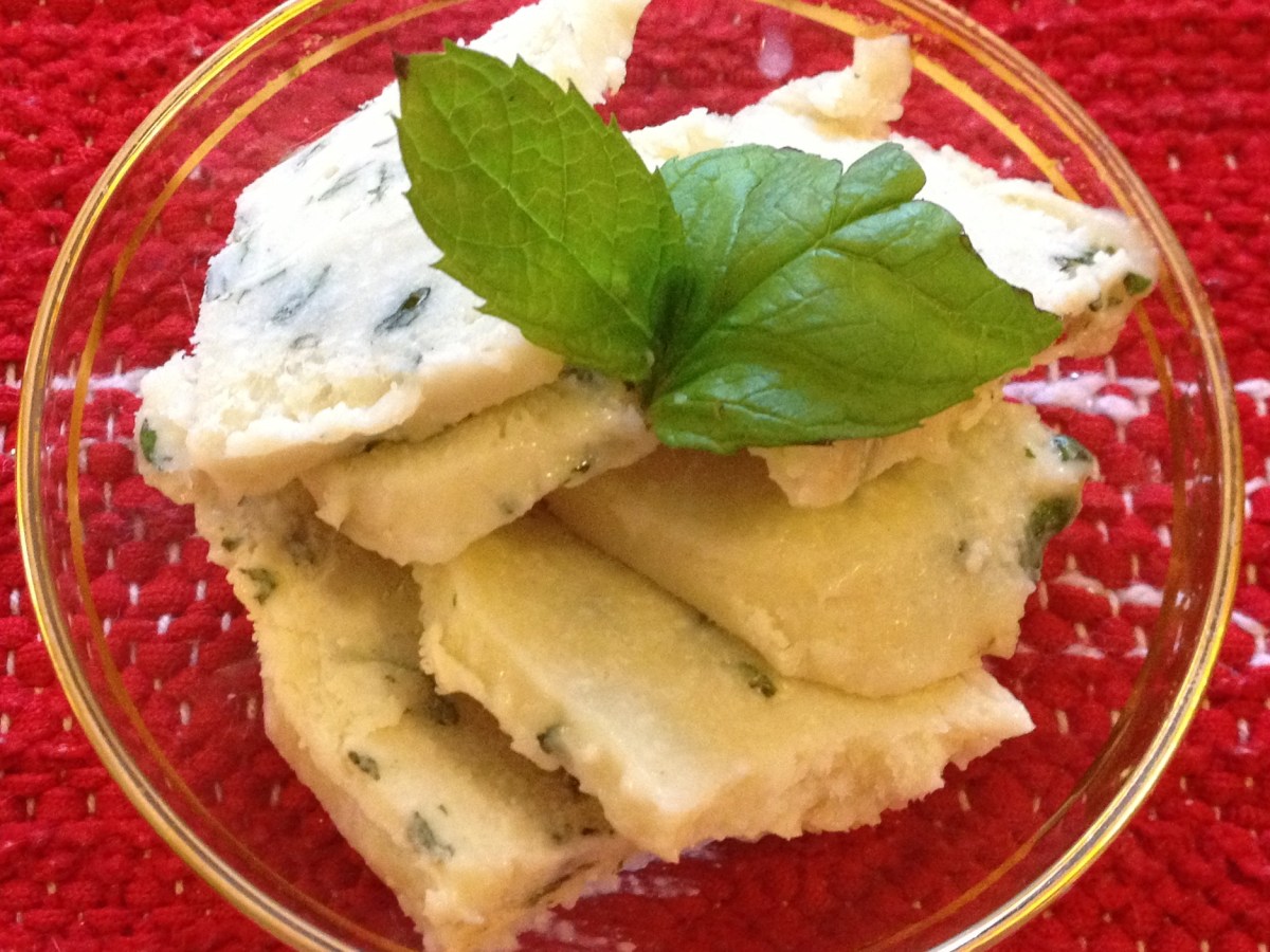 Vietnamese Coconut and Fresh Mint Ice&nbsp;Cream
