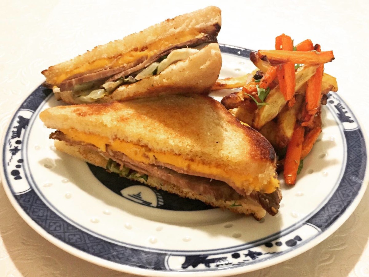 Roast Beef Sandwich with&nbsp;Rootveggies