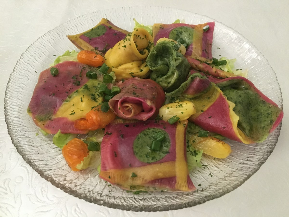 Homemade Colored Patterned&nbsp;Pasta