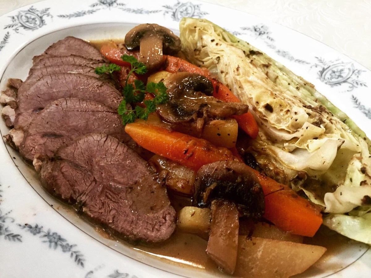 Lamb Roast Beef with&nbsp;Vegetables